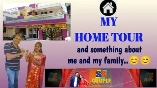 #myhometour || HOMETOUR || Me & my family details || please watch full video ||