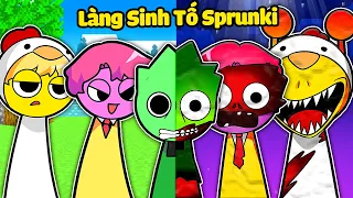 Làng Sinh Tố Trở Thành SPRUNKI Trong Minecraft