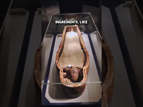 Scientists Reveal  What Egyptian Mummies Really Smelled Like 3,000 Years Ago #shorts