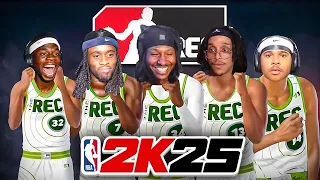 AMP PLAYS NBA 2K25 FOR THE FIRST TIME