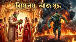বিয়ে নয়, আজ যুদ্ধ | শত্রুদের মাঝে হাল্ক💔🇮🇳Wedding Left Unfinished💔#army #armylife #deshbhakti #hulk