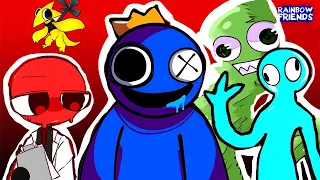 Probé Rainbow Friends 2 MOMENTOS DIVERTIDOS 😂🌈
