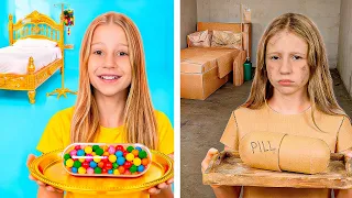 Nastya und Freunde: Reich gegen Arm im Krankenhaus.