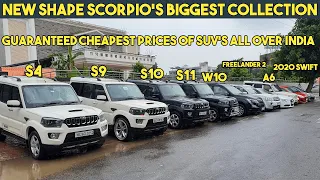 2021 SUVS FOR SALE (SCORPIO S4, S9, S10, S11, XUV 500 W10, FREELANDER2, 2020 SWIFT, AUDI A6 & MORE )