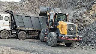 Backhoe Loader with truck #viral #video  Amezon #jcbhyundai07 #loader #truck #youtube #jcbbaba #jcb 