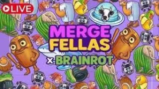 Merge Fellas Italian Brainrot Live Gameplay 50