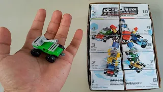 SERU !! BERMAIN MERAKIT MOBIL TANK BAJA WARNA HIJAU, MERAKIT ROBOT, MERAKIT MAINAN BARU ROBOT NO. 1