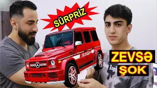 ZEVSİN AD GÜNÜNƏ SÜRPRİZ ETDİM (ŞOK OLDU)