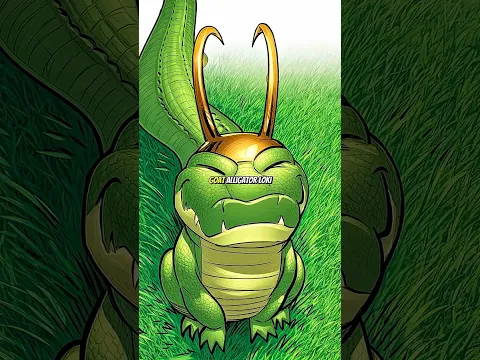 Alligator Loki gets lost! #loki #venom #thor #marvel #comics #shorts