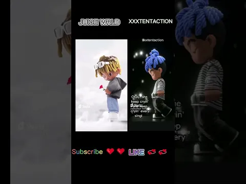 JUICE WRLD vs XXXTENTACTION! WISHING WELL vs HOPE. #shorts #xxxtentacion #juicewrld