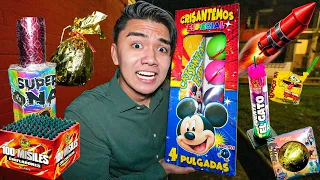 TRONANDO CUETES GIGANTES😰🎄💥