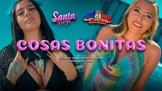 COSAS BONITAS REMIX  (CUMBIA )- SANTA GRIEGA X GRUPO MARAVILLA DE ROBIN REVILLA  | VIDEO OFICIAL