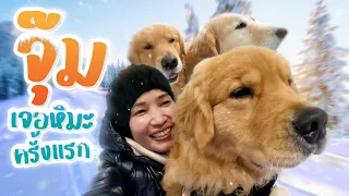 ⛷️❄️สไลเดอร์น้ำแข็งยาวสุดในโลก จุ๊มเหม่งขอโยกซักที | Japan and Friends