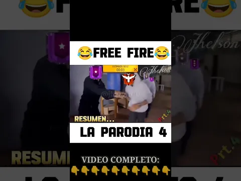 FREE FIRE LA PARODIA - RESÚMEN PARTE 4 #memes #humor #viralvideo #shortvideo #shorts