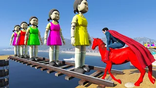 SpaceFroot Fun Challenges - Superman VS Giant Schoolgirls