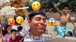 NOS FUIMOS A LA PISCINA! - Mi hermano se ahoga😱😰