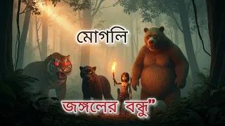 মোগলি জঙ্গলের🙂🙂বন্ধু | Mowgli is a friend of the jungle | cartoon video | bangla cartoon
