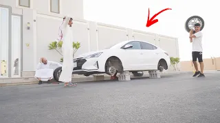 سرقنا كفرات محمد طارق | مقلب لحد يسويه 😂 !!