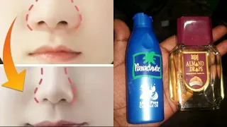 7 मिनट में मोटी और बड़ी नाक को बनाइए सुंदर और आकर्षक। How to contour nose, beautiful nose