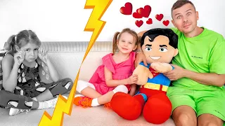 Deljenje, čustva in poštena igra! 😊💗 Otroci se učijo lepo obnašati