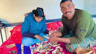 देखो pooja mam के गले में कितना सारा पेसा निकाल viral video