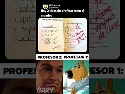 Profesor Chill 😅 #shorts