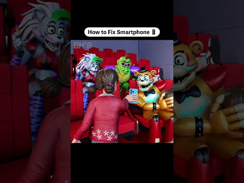 PHONE MAGIC 📱 - FNAF SECURITY BREACH RUIN ANIMATION | GH'S ANIMATION