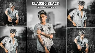 Lightroom Mobile Classic Black Presets | Lightroom Presets | Preset 2022