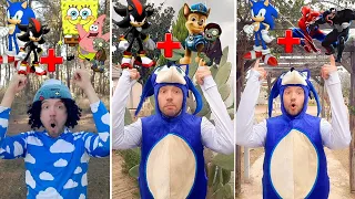 Shadow + Chase and Zombie = Sonic Animation