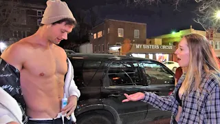 Showing Strangers My "Caulk" Prank Uncut | Connor Murphy