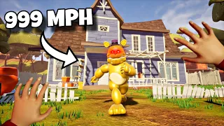 I Added FAST FREDBEAR To Hello Neighbor