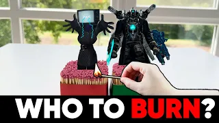 TVMan Vs. CameraMan 😲🔥🫨 Who Will Burn?