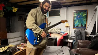 Electric guitar in the Jam room ￼