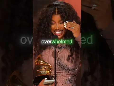 SZA Wins a GRAMMY 🏆❤️