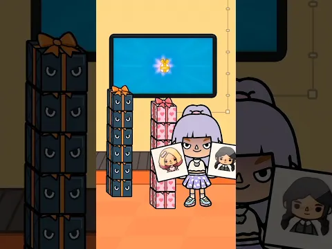 Exchanged Gifts🎁🤫 #tocaboca #tocalifeworld