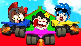 ¡SOBREVIVE a la MEGA RAMPA TROLL en GTA 5! 😱 Cara a Cara en GTA 5 con Los Compas