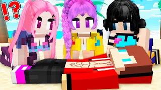 JJ Met Rumi Mira and Zoeyin K-POP GIRL on ISLAND! Can it be a TRAP?  - Maizen Minecraft JJ & Mikey