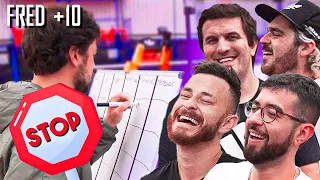 DEU BRIGA NO STOP DO FUTEBOL!
