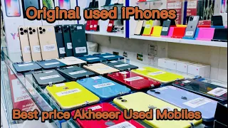 Original Used iPhones 11 / 11 pro 12/ pro max iPhone xr Best price￼ Akheeer used mobile