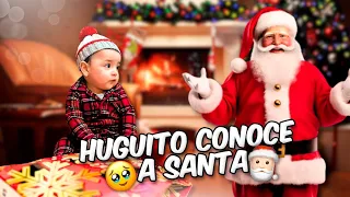 Huguito conoce a Santa por primera vez🎅🏻🎄/ Un día con nosotros 💝