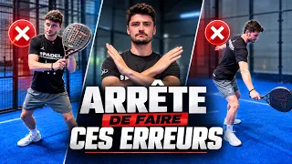 Tu fais sûrement ces erreurs au Padel…