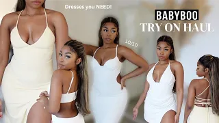 Trying on NEW IN Babyboo dresses for the first time… First impressions TRY ON HAUL | LISAAH MAPSIE
