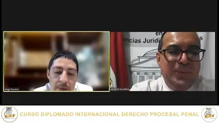 Curso Diplomado Internacional, Derecho Procesal Penal Primera Jornada