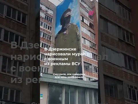 В Подмосковье после скандала закрасили мурал с военным ВСУ