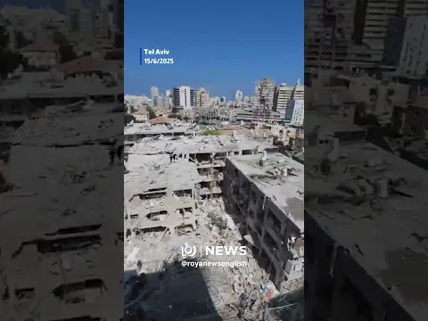 Direct Iranian missile strikes leave parts of “Tel Aviv” in ruins