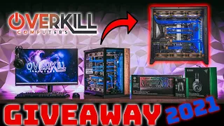 Overkill Gaming PC Giveaway 2021! Ryzen & 3080ti Project: Electric Rain
