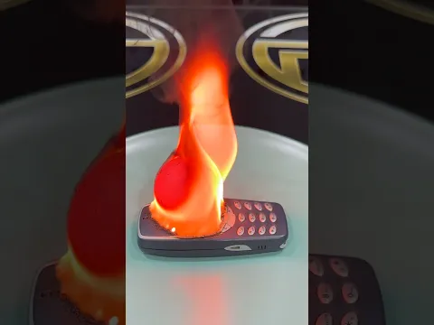Nokia 3310 versus Red Hot Ball