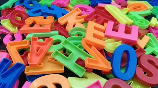 Learning English is easy just take notes by piecing letters together.