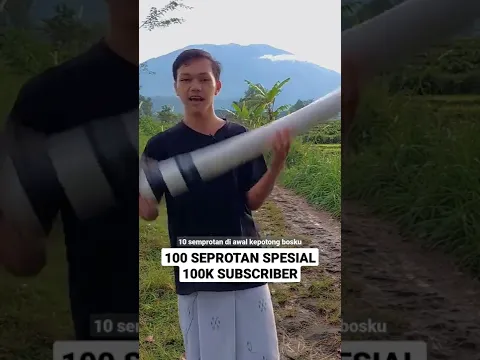 100 SEMPROTAN MERCON SPIRTUS SPESIAL 100K SUBSCRIBER #short