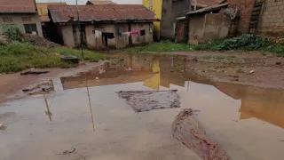 it hard rained